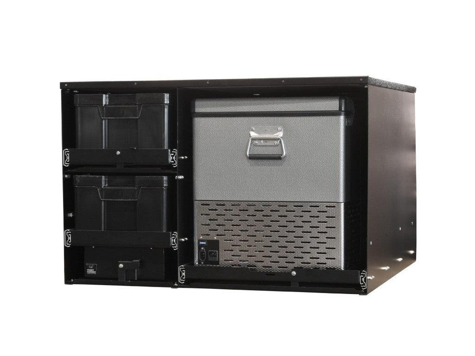 Front Runner - 4 Cub Box Drawer AND Fridge Slide Combo - by Front Runner - 4X4OC™ | 4x4 Offroad Centre