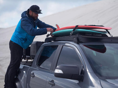 Front Runner - Ford Ranger T6 / Wildtrak / Raptor (2012 - Current) Slimsport Roof Rack Kit / Lightbar ready - by Front Runner - 4X4OC™ | 4x4 Offroad Centre