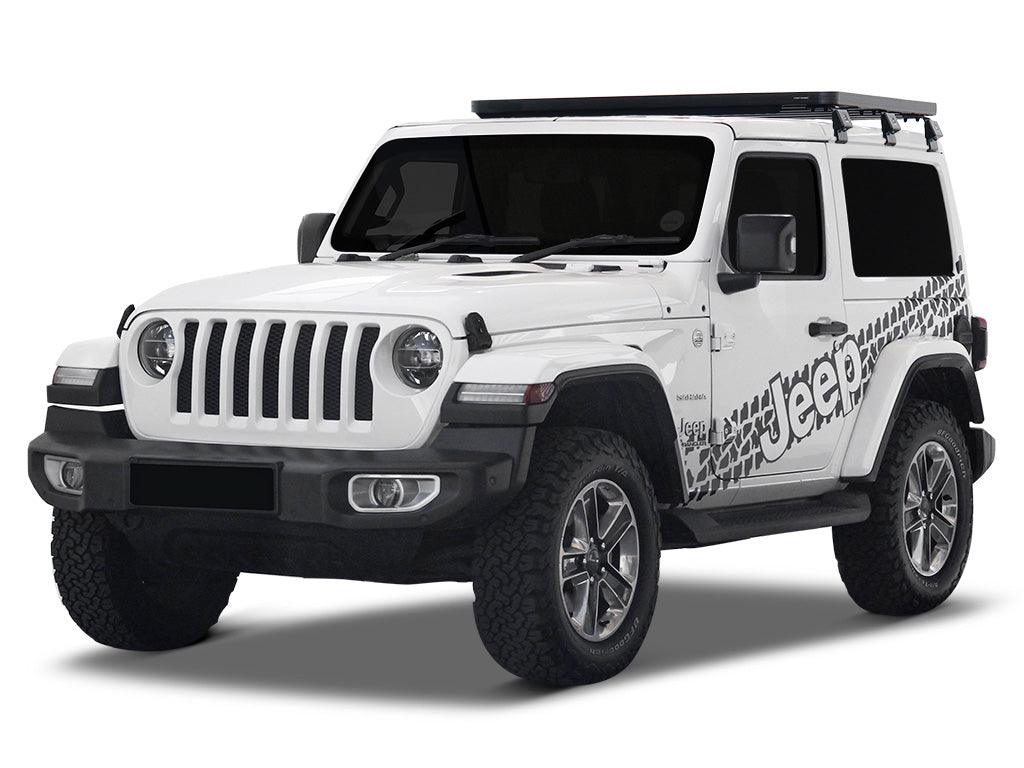 Front Runner - Jeep Wrangler JL 2 Door (2018 - Current) Slimline II 1/2 Roof Rack Kit - by Front Runner - 4X4OC™ | 4x4 Offroad Centre