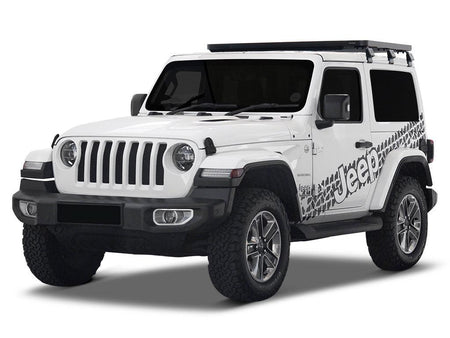 Front Runner - Jeep Wrangler JL 2 Door (2018 - Current) Slimline II 1/2 Roof Rack Kit - by Front Runner - 4X4OC™ | 4x4 Offroad Centre
