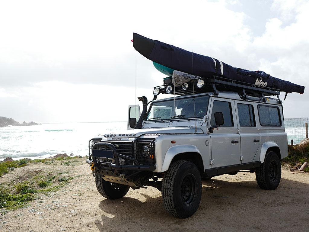 Front Runner - Land Rover Defender 110 (1983 - 2016) Slimline II Roof Rack Kit - by Front Runner - 4X4OC™ | 4x4 Offroad Centre