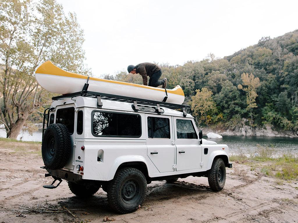 Front Runner - Land Rover Defender 110 (1983 - 2016) Slimline II Roof Rack Kit / Tall - by Front Runner - 4X4OC™ | 4x4 Offroad Centre