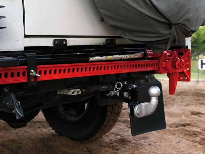 Front Runner - Land Rover Defender (1983 - 2016) Rear Bumper Bracket For Hi - Lift Jack 1.2m - by Front Runner - 4X4OC™ | 4x4 Offroad Centre
