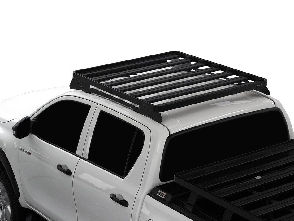 Front Runner - Toyota Hilux Revo DC (2016 - Current) Slimline II Roof Rack Kit - by Front Runner - 4X4OC™ | 4x4 Offroad Centre
