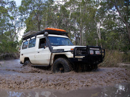 Front Runner - Toyota Land Cruiser 78 Slimline II Roof Rack Kit - by Front Runner - 4X4OC™ | 4x4 Offroad Centre