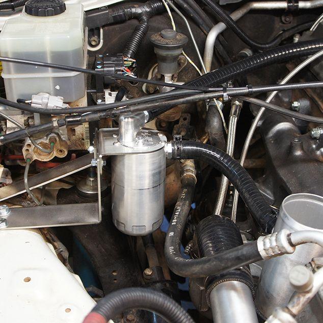 High Performance Diesel - Toyota Landcruiser 100 Series 1HZ - HPD Catch Can - 4X4OC™ | 4x4 Offroad Centre