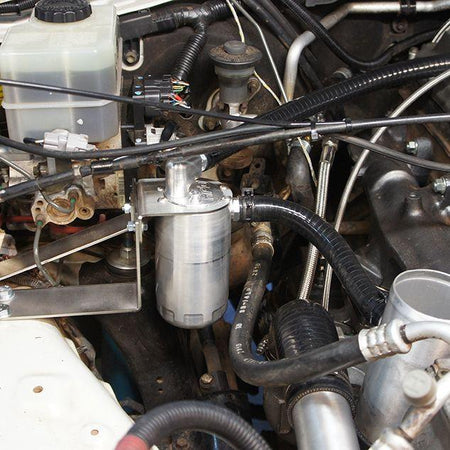 High Performance Diesel - Toyota Landcruiser 100 Series 1HZ - HPD Catch Can - 4X4OC™ | 4x4 Offroad Centre