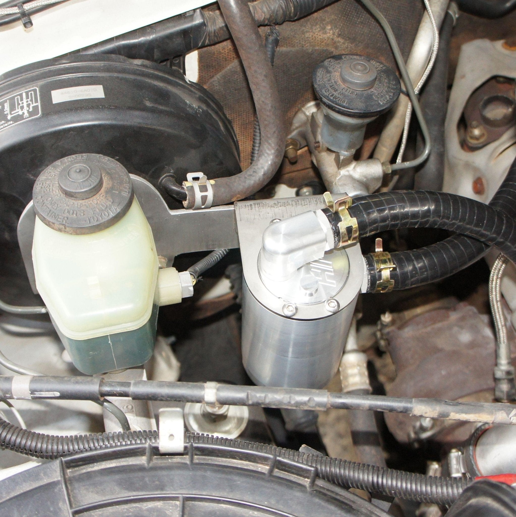 High Performance Diesel - Toyota Landcruiser 100 Series 1HZ - HPD Catch Can - 4X4OC™ | 4x4 Offroad Centre