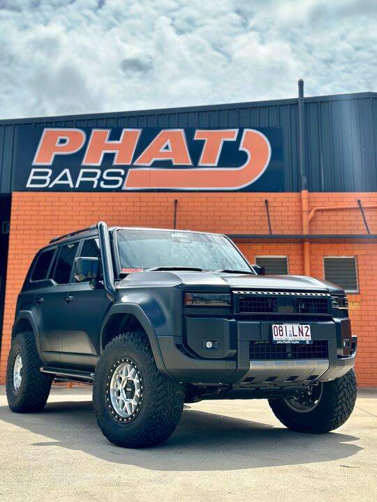 Toyota Prado 250 Series ANGLED Rock Sliders
