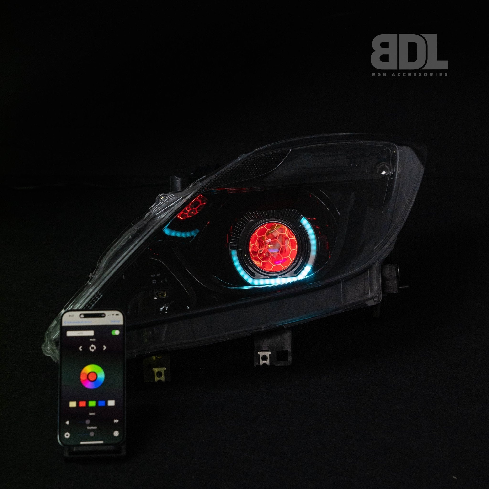 Mazda BT50 Custom Headlights - Bushdoof Lighting
