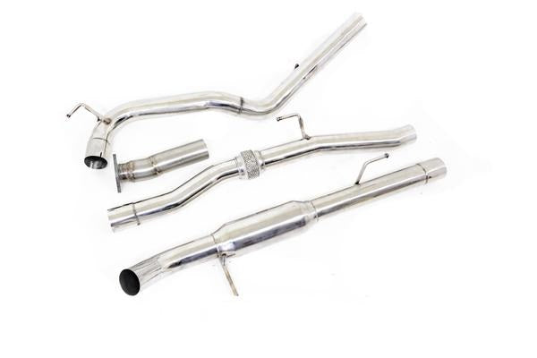 Isuzu MU-X (2016-2021) 3.0L TD Stainless Steel 3' DPF Back Exhaust