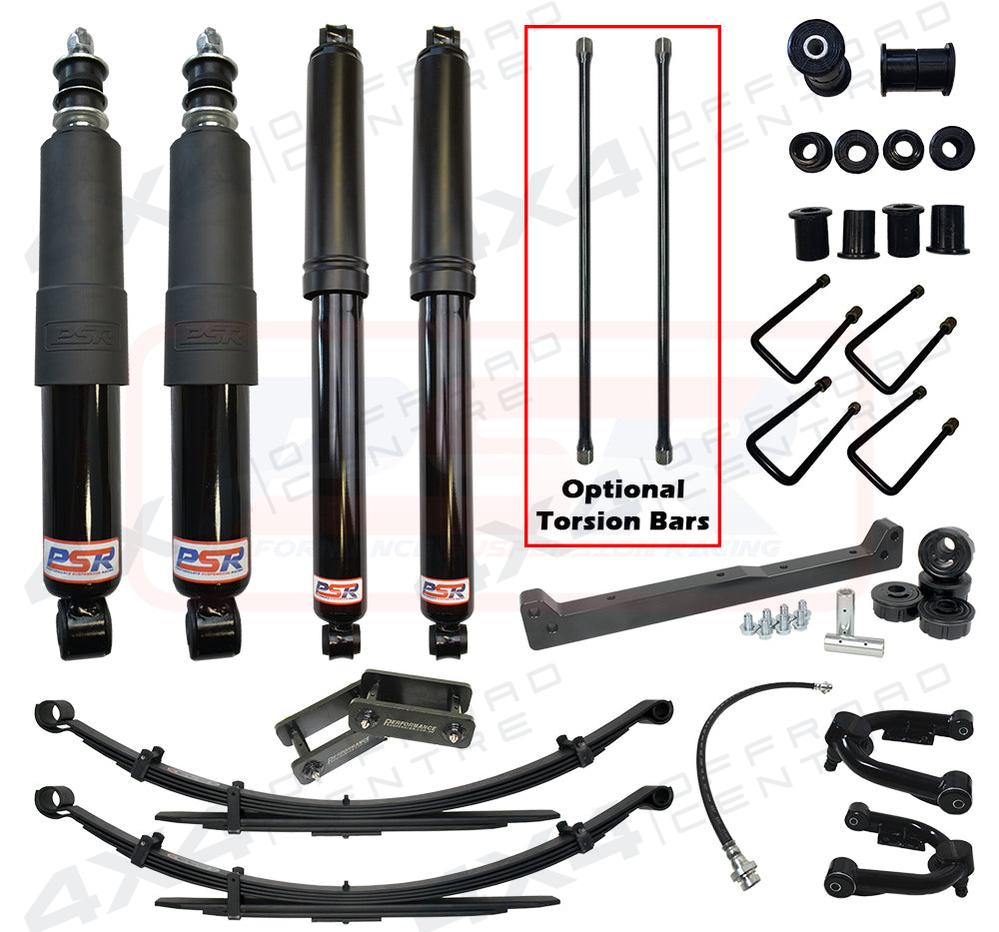 Nissan Navara D22 PSR TTG 3" Lift Kit-4x4 Offroad Centre