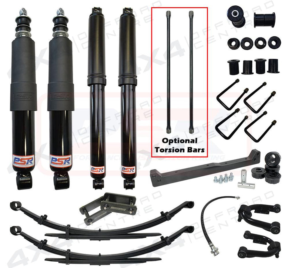 Nissan Navara D22 PSR TTG 3" Lift Kit-4x4 Offroad Centre
