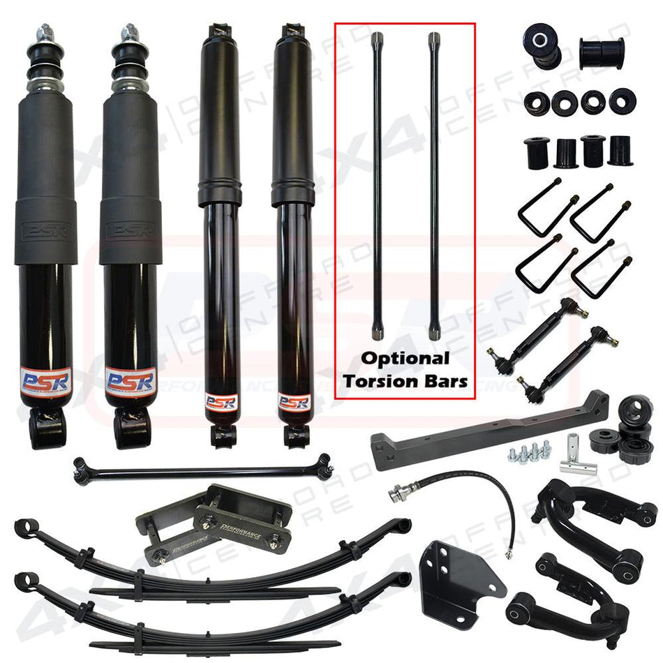 Nissan Navara D22 PSR TTG 3" Lift Kit DELUXE-4x4 Offroad Centre