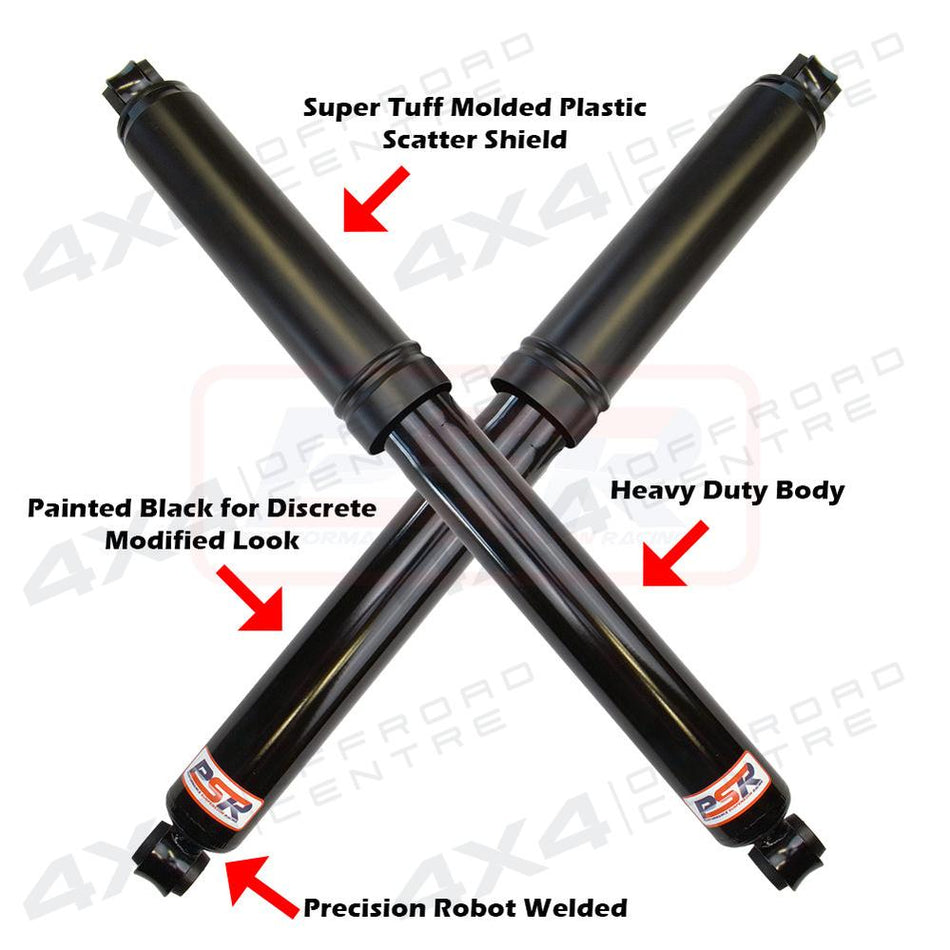 Nissan Navara D40 4" PSR TTG Rear Shock Absorber - PAIR-4x4 Offroad Centre