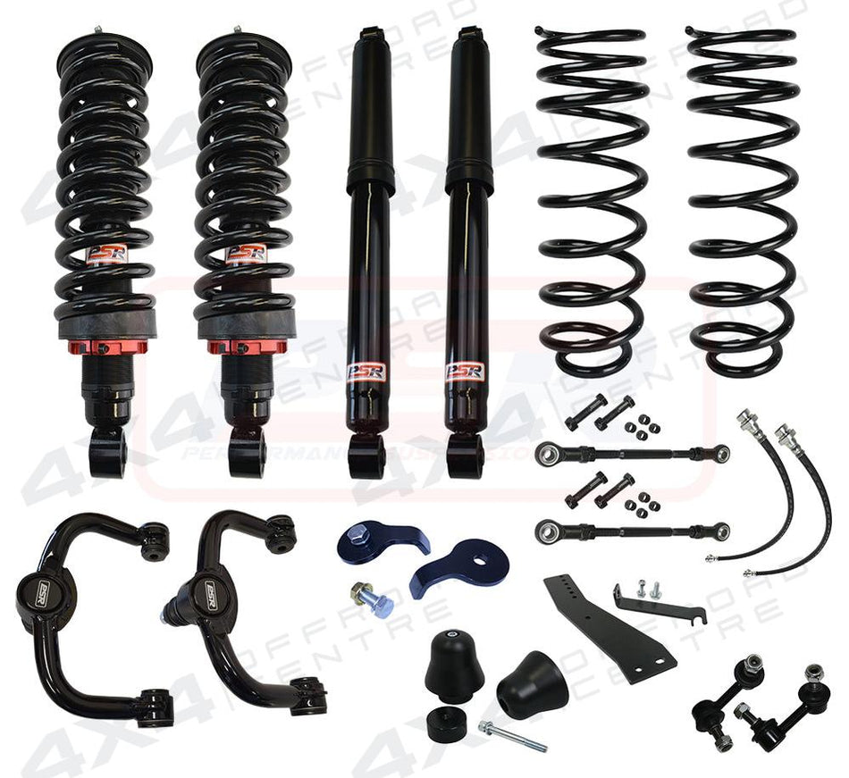 Nissan Navara NP300 Coil Rear PSR TTG 2" Lift Kit LONG TRAVEL (1" Rear)-4x4 Offroad Centre