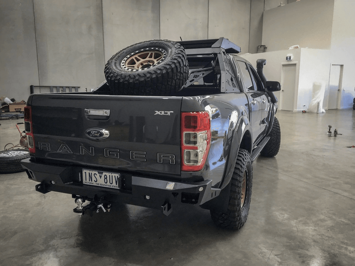 Offroad Animal - Offroad Animal - Rear Bumper and Tow Bar, Ford Ranger PX 2011 - on, Mazda BT50 - 2011 - on - 4X4OC™ | 4x4 Offroad Centre