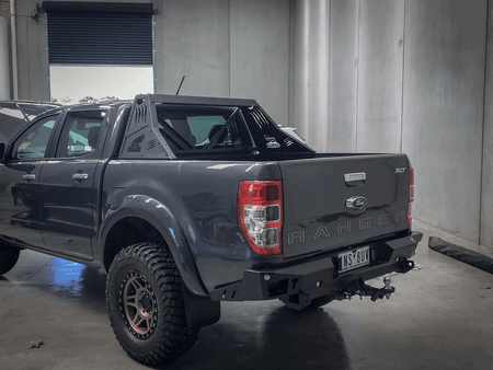 Offroad Animal - Offroad Animal - Rear Bumper and Tow Bar, Ford Ranger PX 2011 - on, Mazda BT50 - 2011 - on - 4X4OC™ | 4x4 Offroad Centre