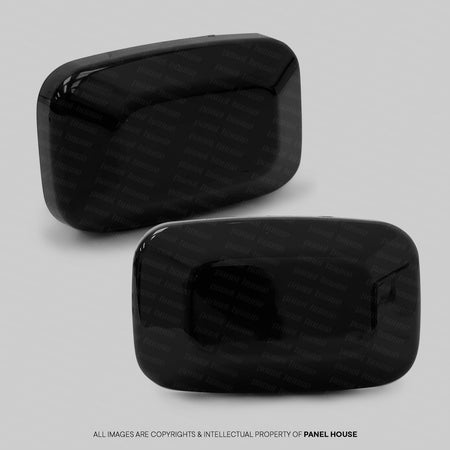 Panel House - Black LED Sequential Indicator Guard Repeater Light Flashers PAIR Fits Toyota Landcruiser 100 Series & Prado 120 Series - 4x4 Offroad Centre
