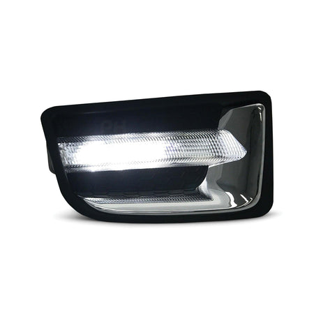 Panel House - Daytime Running Light DRL Style Fog Lights PAIR Fits Isuzu DMax 2012 - 2016 - 4X4OC™ | 4x4 Offroad Centre
