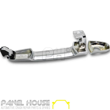 Panel House - Door Handle PAIR Outer Front Chrome Lock Type Fits Toyota Hilux 05 - 15 Ute - 4X4OC™ | 4x4 Offroad Centre