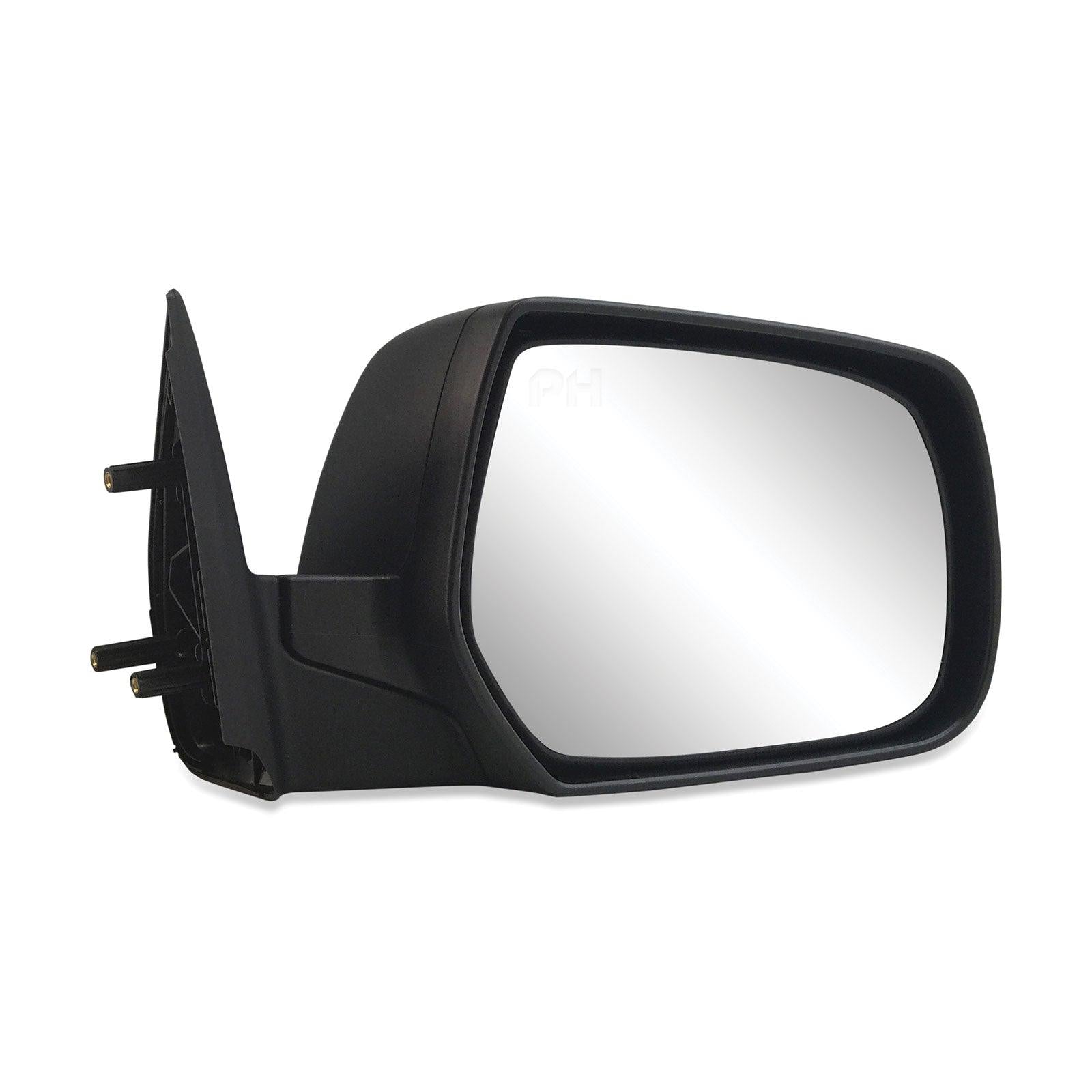 Panel House - Door Mirror Black Manual RH to suit Mazda BT50 06 - 11 & Ford Ranger PJ PK 06 - 11 - 4X4OC™ | 4x4 Offroad Centre