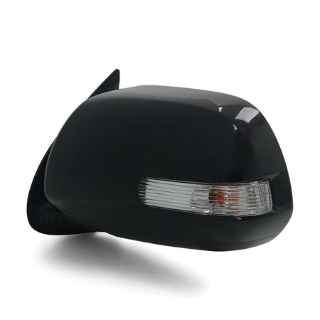 Panel House - Door Mirror Black With Indicator LEFT Fits Toyota Hilux SR5 2011 - 2014 - 4X4OC™ | 4x4 Offroad Centre