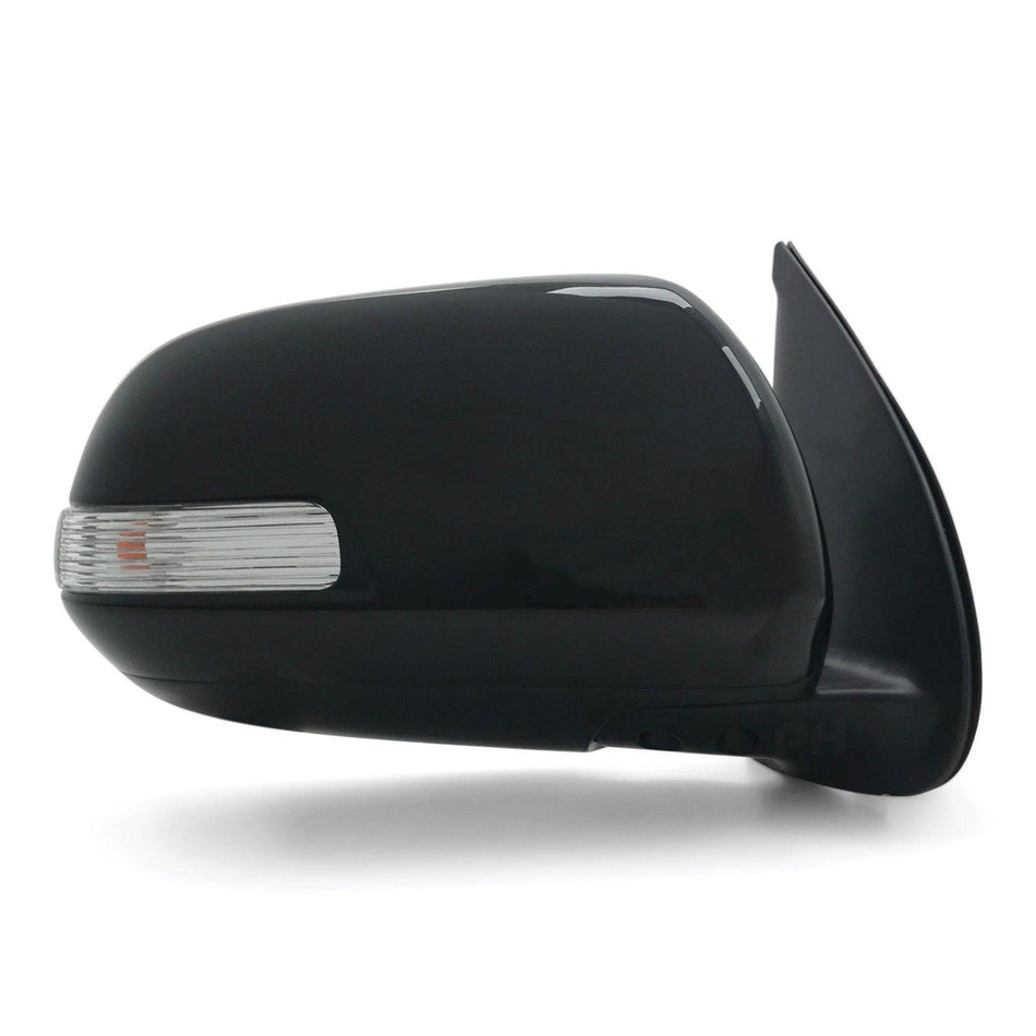 Panel House - Door Mirror Black With Indicator RIGHT Fits Toyota Hilux SR5 2011 - 2014 - 4X4OC™ | 4x4 Offroad Centre