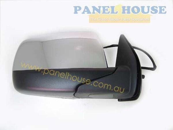 Panel House - Door Mirror Chrome Electric RH to suit Mazda BT50 06 - 11 & Ford Ranger PJ PK 06 - 11 - 4X4OC™ | 4x4 Offroad Centre