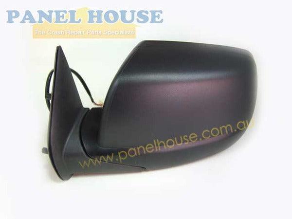 Panel House - Door Mirror LEFT Black Electric fits Mazda BT50 06 - 11 & Ford Ranger PJ PK 06 - 11 - 4X4OC™ | 4x4 Offroad Centre