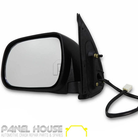 Panel House - Door Mirror LEFT Chrome Electric Fits Toyota Hilux 2005 - 06 - 2010 - 4X4OC™ | 4x4 Offroad Centre