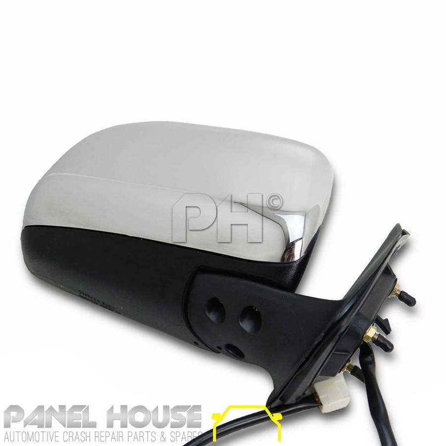 Panel House - Door Mirror PAIR Power Electric Fits Toyota Hilux 2005 - 06 - 2010 - 4X4OC™ | 4x4 Offroad Centre