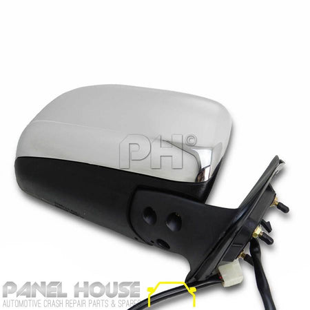 Panel House - Door Mirror PAIR Power Electric Fits Toyota Hilux 2005 - 06 - 2010 - 4X4OC™ | 4x4 Offroad Centre