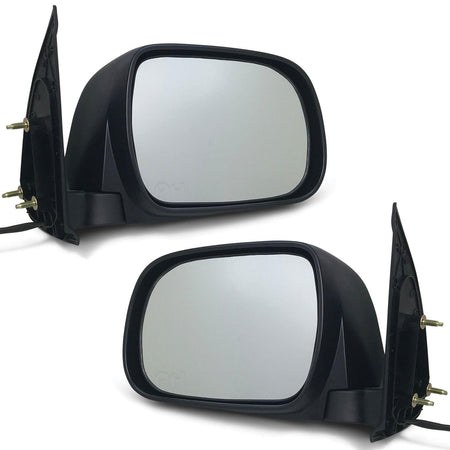 Panel House - Door Mirrors PAIR Black Electric Fits Toyota Hilux 2005 - 2010 - 4X4OC™ | 4x4 Offroad Centre