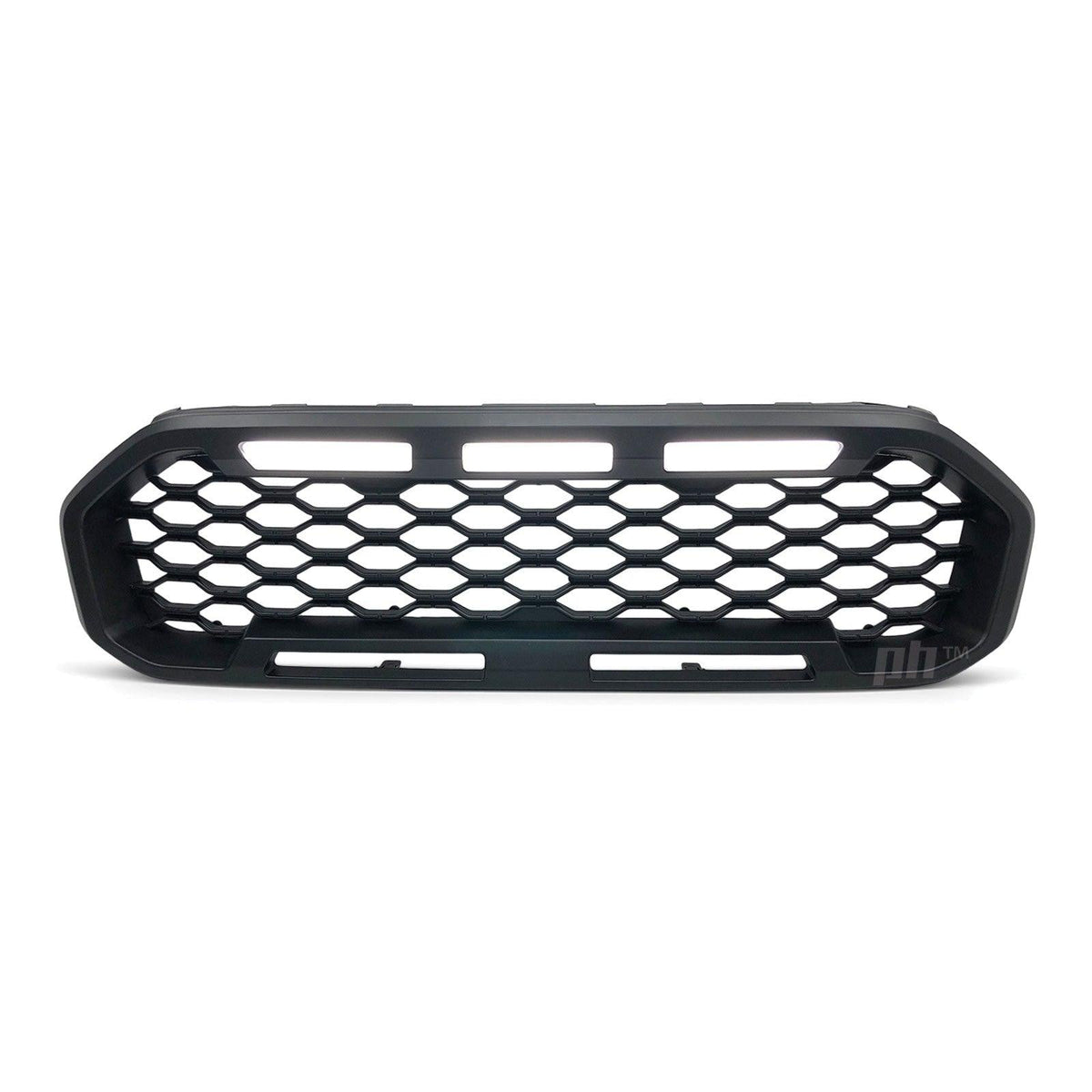 Panel House - Grill Black Edition Mesh LED DRL Style Fits Ford Ranger PX MK3 18 - XL XLS XLT - 4X4OC™ | 4x4 Offroad Centre