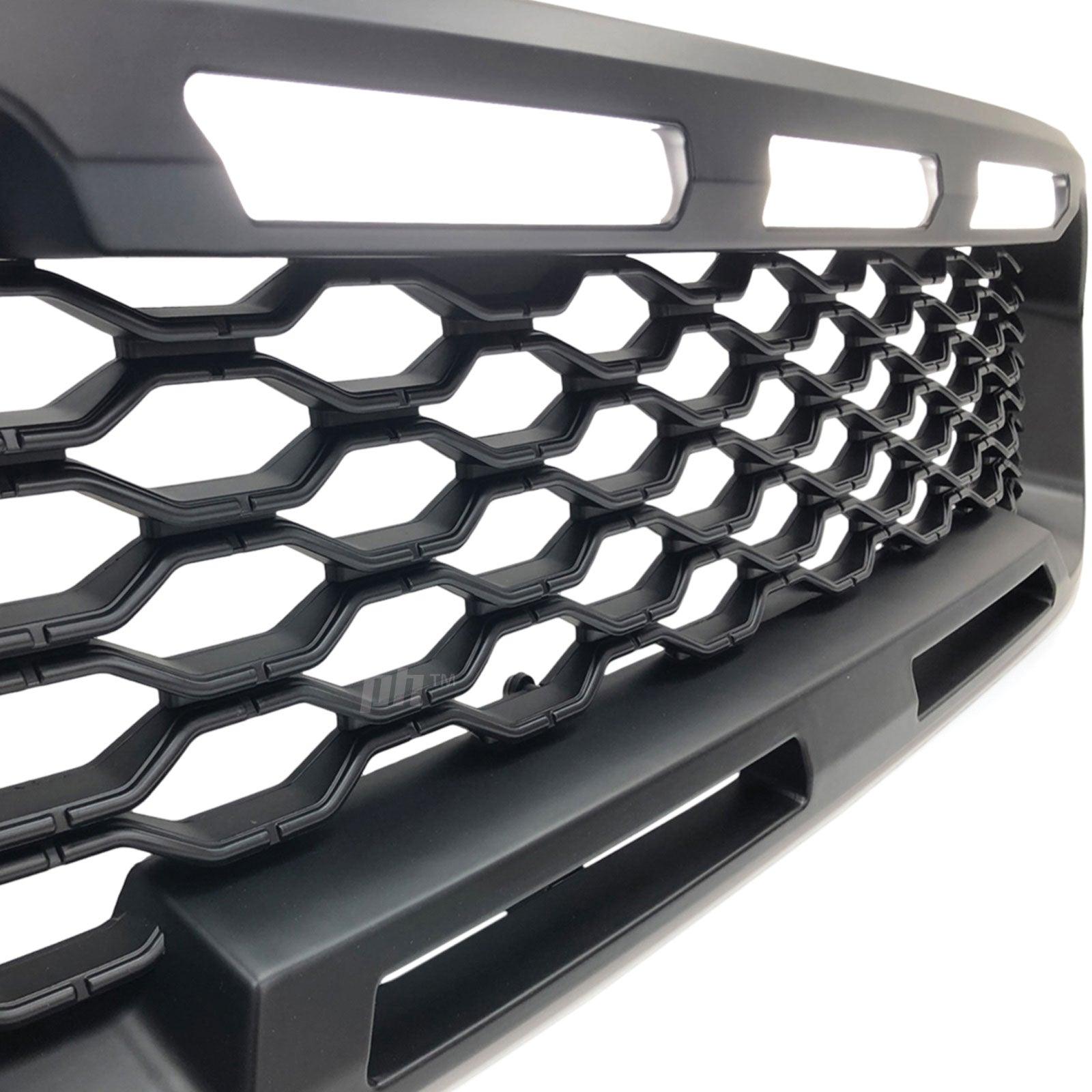 Panel House - Grill Black Edition Mesh LED DRL Style Fits Ford Ranger PX MK3 18 - XL XLS XLT - 4X4OC™ | 4x4 Offroad Centre
