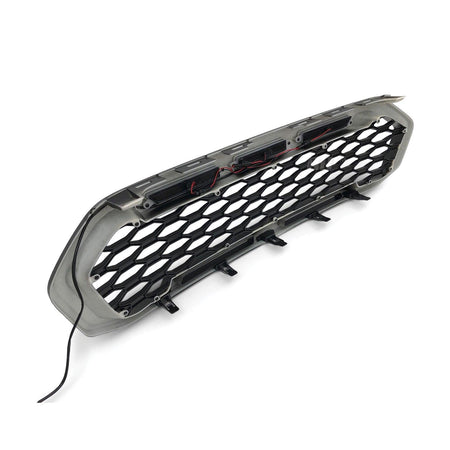 Panel House - Grill Black Edition Mesh LED DRL Style Fits Ford Ranger PX MK3 18 - XL XLS XLT - 4X4OC™ | 4x4 Offroad Centre
