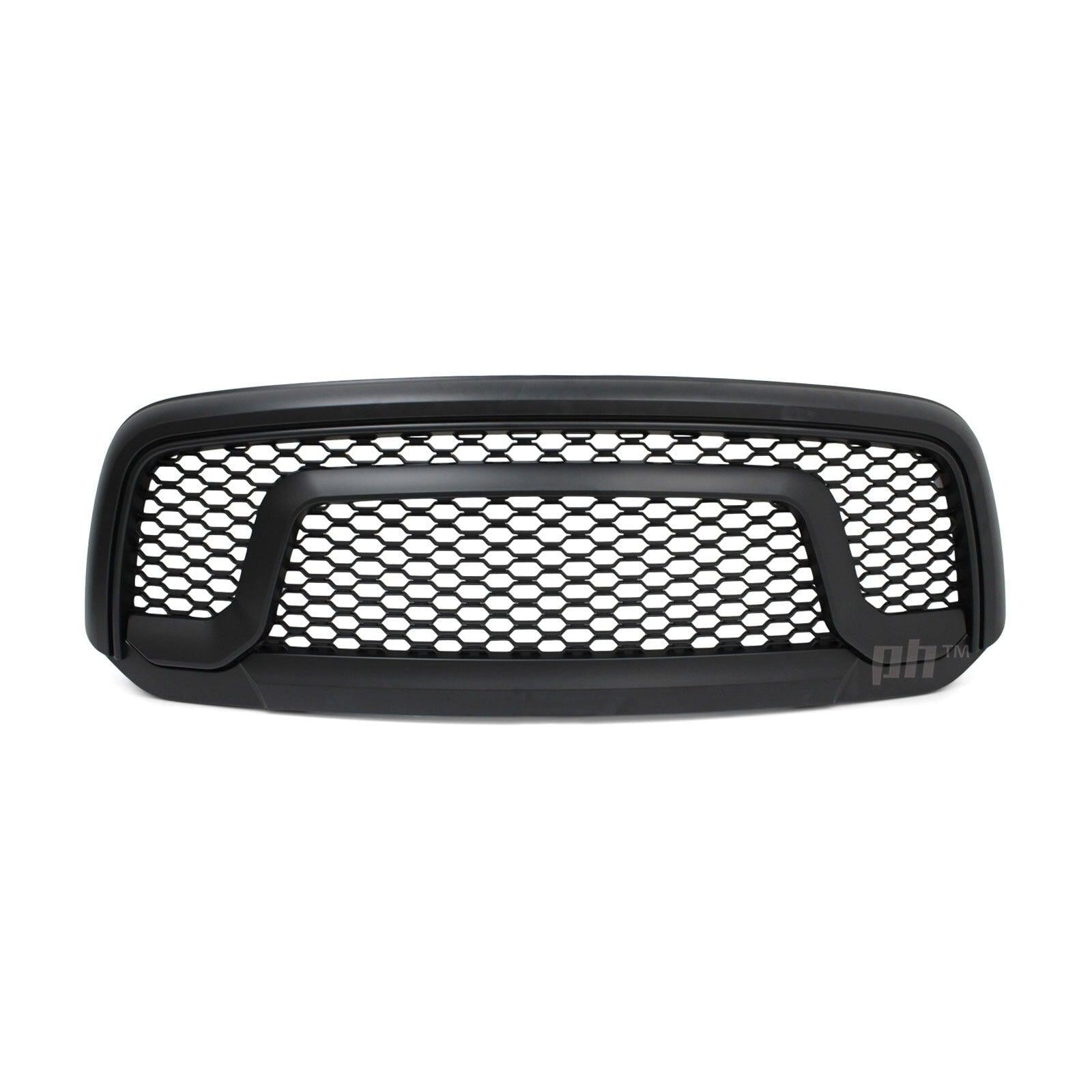 Panel House - Grill Black Edition Mesh Rebel Style fits Dodge RAM 1500 DS Laramie 2013 - 2018 - 4X4OC™ | 4x4 Offroad Centre