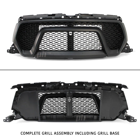 Panel House - Grill Black Edition Mesh Rebel Style fits Dodge RAM 1500 DT Laramie 2019 - 2021 - 4X4OC™ | 4x4 Offroad Centre