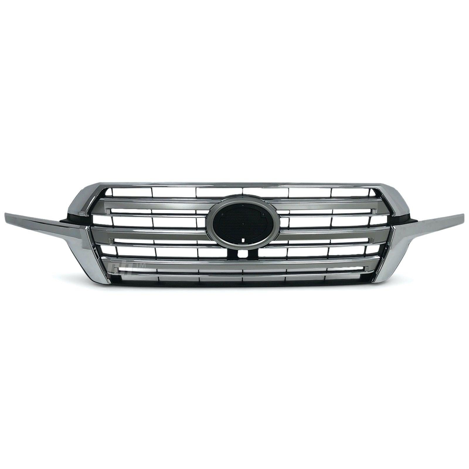 Panel House - Grill Chrome Camera Type Fits Toyota Landcruiser 200 Series 2015 - GXL VX Sahara - 4X4OC™ | 4x4 Offroad Centre