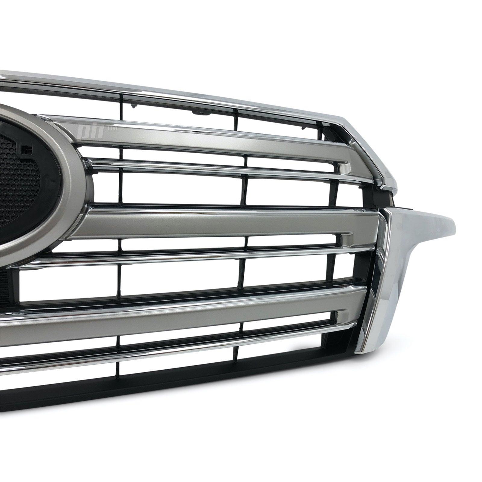Panel House - Grill Chrome Camera Type Fits Toyota Landcruiser 200 Series 2015 - GXL VX Sahara - 4X4OC™ | 4x4 Offroad Centre