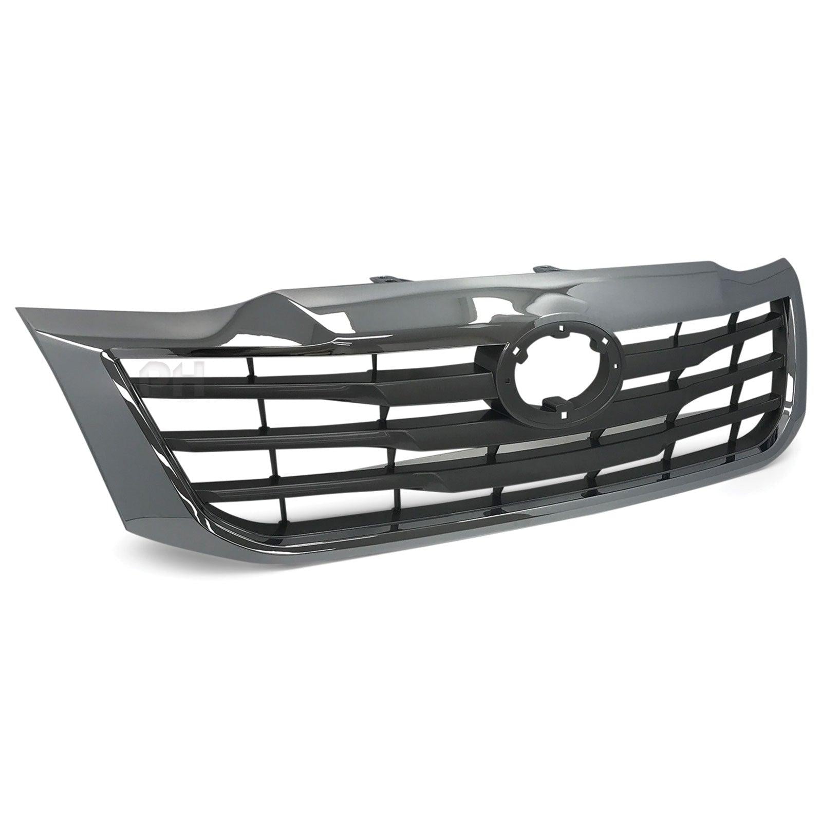 Panel House - Grill Replacement Chrome & Grey Fits Toyota Hilux 2011 - 2015 SR5 - 4X4OC™ | 4x4 Offroad Centre