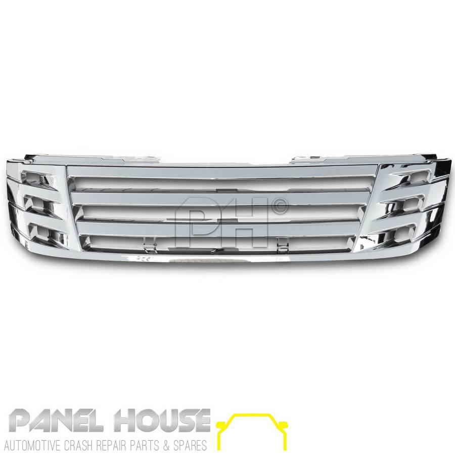 Panel House - Grill Upgrade Billet Chrome fits Isuzu D - Max Dmax Ute 2012 - 2016 Grille - 4X4OC™ | 4x4 Offroad Centre