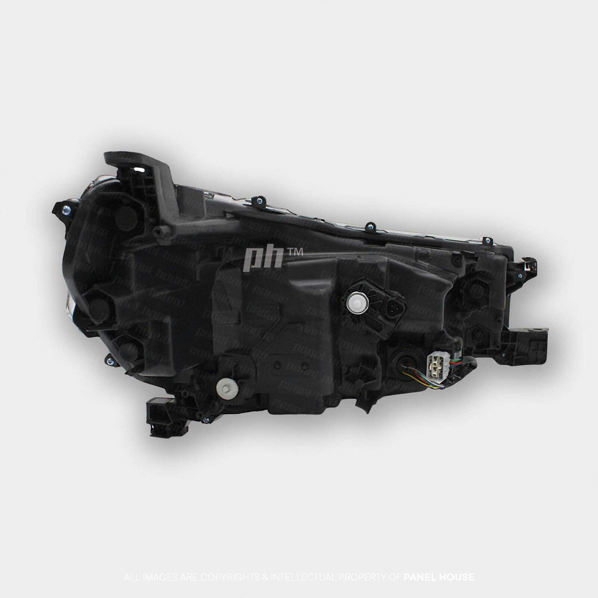 Panel House - Headlight LEFT LED Black Chrome fits Toyota Hilux N80 SR5 06/2020 - 2024 - 4x4 Offroad Centre