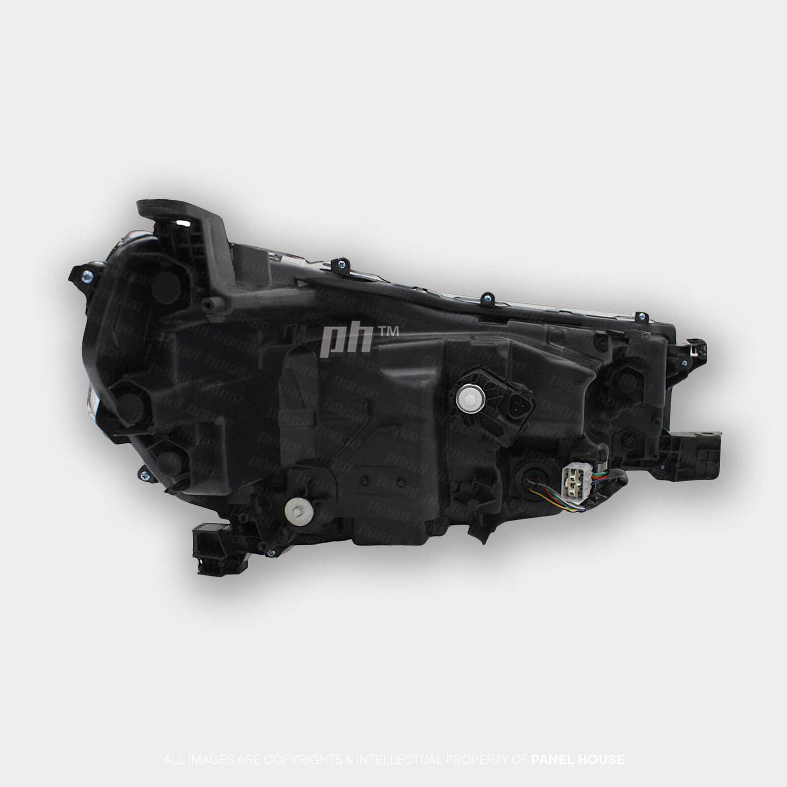 Panel House - Headlight LEFT LED Black Chrome fits Toyota Hilux N80 SR5 06/2020 - 2024 - 4x4 Offroad Centre