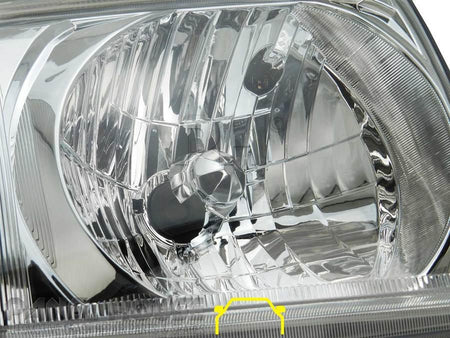 Panel House - Headlight RIGHT Fits Toyota Landcruiser VDJ 76 78 79 Series 07 - Ute Wagon Troopy - 4X4OC™ | 4x4 Offroad Centre