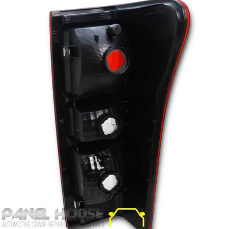 Panel House - Isuzu D - MAX Ute 2014 On PAIR Rear Dmax TINTED Tail Light Lamp LH RH Non LED - 4X4OC™ | 4x4 Offroad Centre