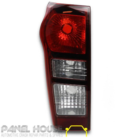 Panel House - Isuzu D - MAX Ute 2014 On PAIR Rear Dmax TINTED Tail Light Lamp LH RH Non LED - 4X4OC™ | 4x4 Offroad Centre