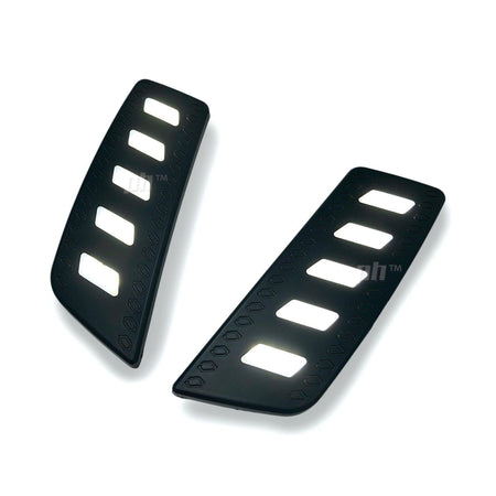 Panel House - LED DRL & Indicator Grill Inserts PAIR Fits Ford Ranger PX1 MK1 XL XLT Wildtrak - 4X4OC™ | 4x4 Offroad Centre