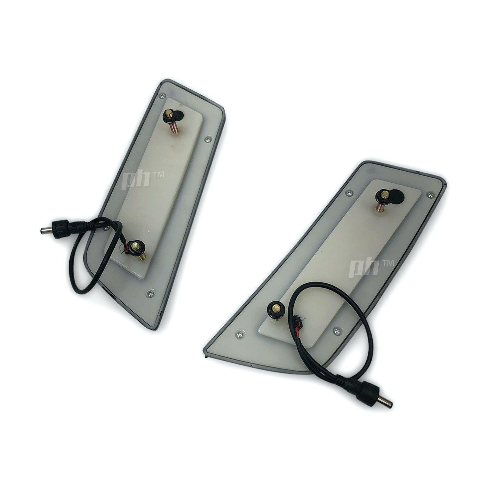Panel House - LED DRL & Indicator Grill Inserts PAIR Fits Ford Ranger PX1 MK1 XL XLT Wildtrak - 4X4OC™ | 4x4 Offroad Centre